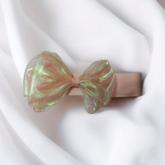 Organza_Bow_Magic rubber Hairband