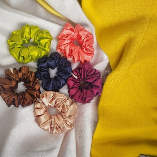 set of 6 L size Scrunchies Combo