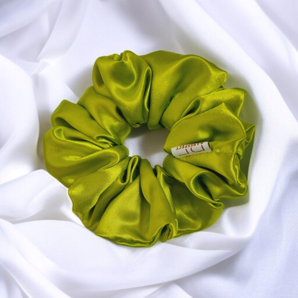 Puffy Satin Silk Scrunchies