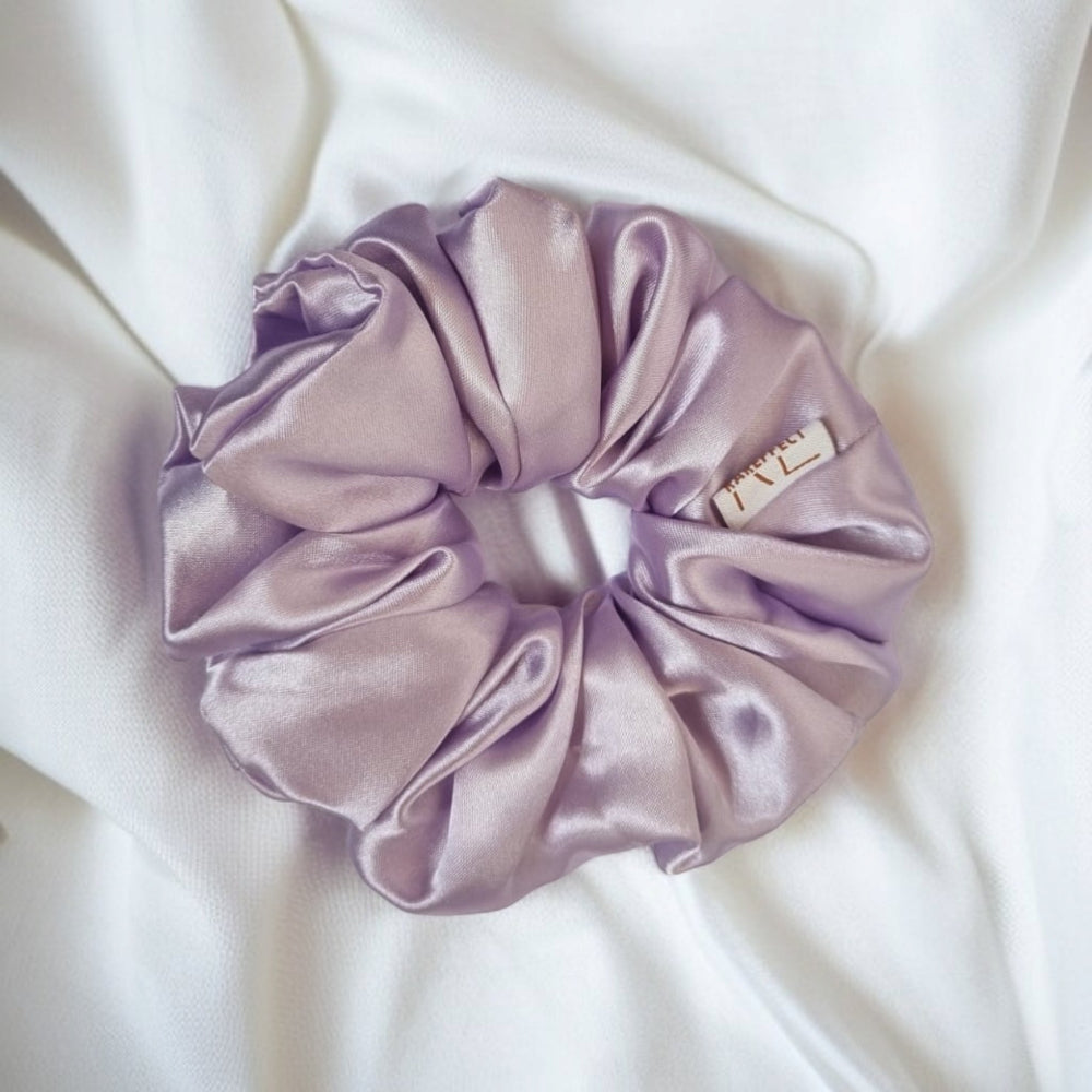 Puffy Satin Silk Scrunchies