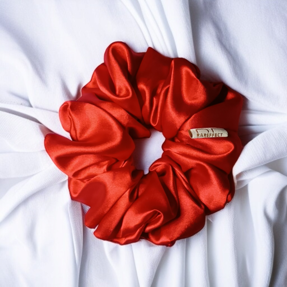 Puffy Satin Silk Scrunchies