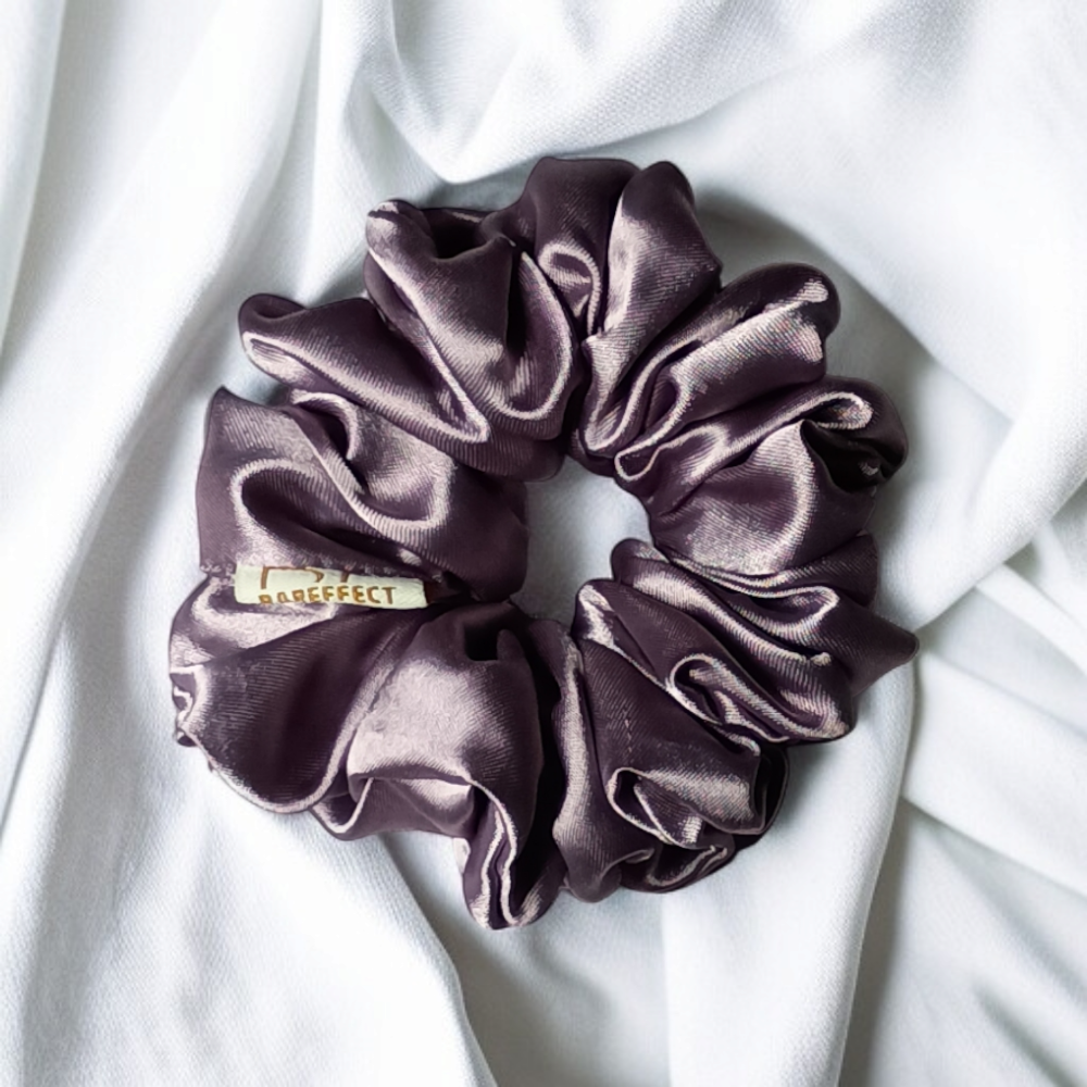 Puffy Satin Silk Scrunchies