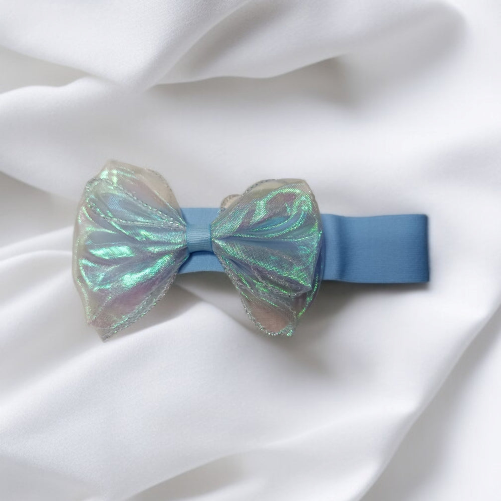 Organza_Bow_Magic rubber Hairband