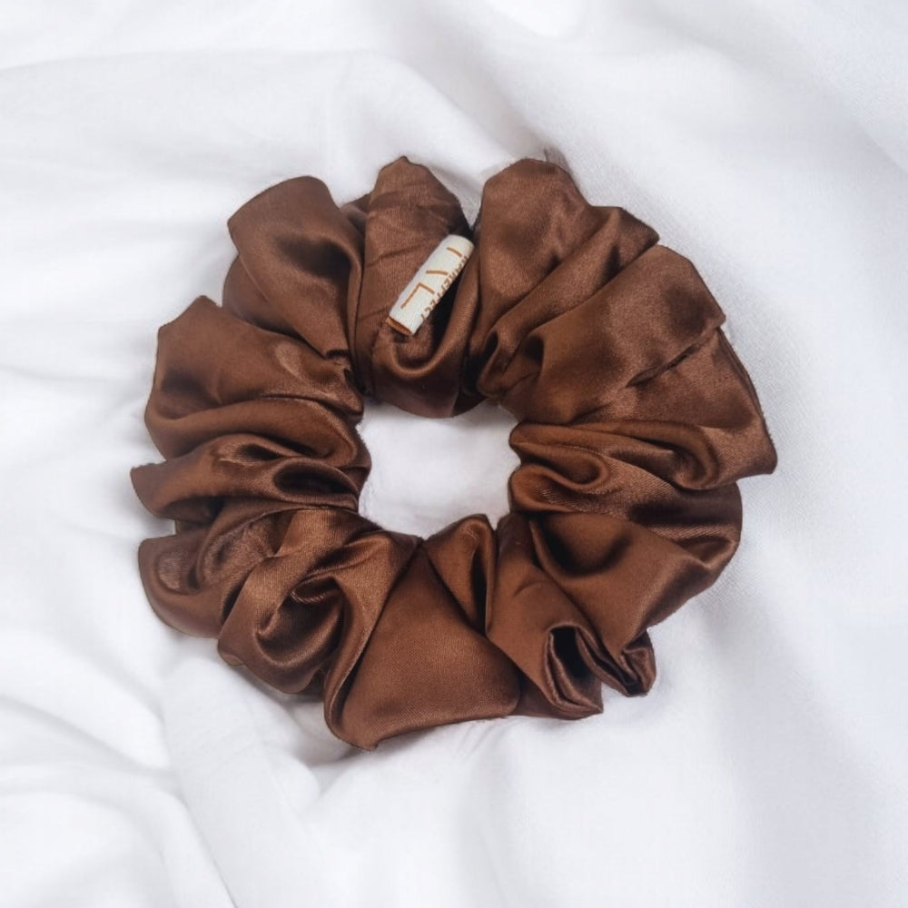 Puffy Satin Silk Scrunchies