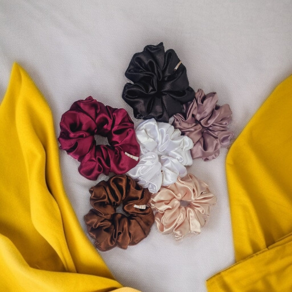set of 6 L size Scrunchies Combo