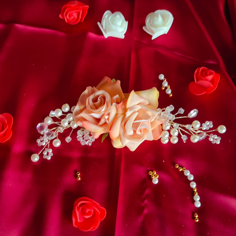 Womens Floral Hair Clip